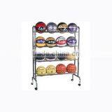 S6207 Metal 4 Tier 16 Ball Storage Cart thumbnail-1