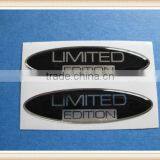 Hot Sale 2 OEM OVAL LIMITED EDITION DOMED STICKERS thumbnail-1
