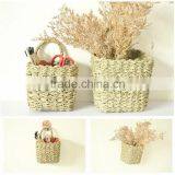 Wholesale Handmade Hanging Seagrass Basket With Handle thumbnail-2