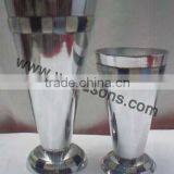 Lacquered Metal Vase With Copper Finish Lacquered Copper Vase Lacquered Iron Vase Copper Look Vase thumbnail-4
