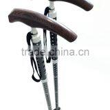 Crutch for Old, Telescopic Cane, Wooden Handle, Foldable Cane SZ20001 thumbnail-2