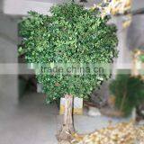 Artificial Ficus Tree Outdoor Large Green Leaf Plants 10ft High for Hotel Restaurant Garden Decoration thumbnail-1