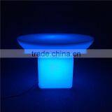 Used Coffee Shop Furniture Colorful Light up Furniture Glow Table With Rechargeable Battery thumbnail-2