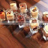 Hot Party Square Shape Dessert Store Glassware Warm Pattern thumbnail-1