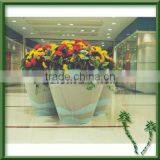 Garden Pot With Artificial Flower thumbnail-1