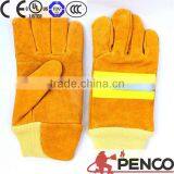 Firefighter Safety Fireman Security 3m Reflective Hand Protected Workers Construction Traffic Coordinator Industrial Glove thumbnail-1