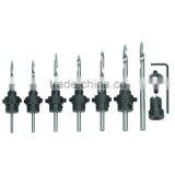 Carbon Steel Tapered Drill Bit And Countersink Set, 22 Piece Carbide Drill Bit Twist Drill Bit Scrap Drill Bit thumbnail-1