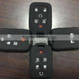 For Chevrolet Cruze Aveo Lova Spark Onix Silverado Volt Silicone Car Key Cases Cover Holder Replacement 3 4 5 6Buttons thumbnail-1