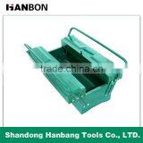 High Quality 19'' Double Layer Portable Metal Tool Box thumbnail-5