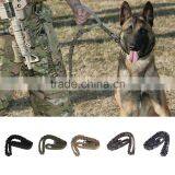 Tactical Dog Leash Military Training Tactical Bungee Leash Combat US Amry Dog Lead Harness Collar Nylon Coyote 5 Colors thumbnail-1