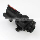 Prismatic Sight Tactical Sinper Fiber Optics 4X32 Green/red Illumination Dot Sight Riflescope With Red Laser thumbnail-3