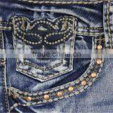 Good Quality Jeans Back Pocket Embroidery Designs thumbnail-5