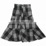 Cotton Flare Hem Yarn Dyed School Uniforms Plaid Skirts thumbnail-2
