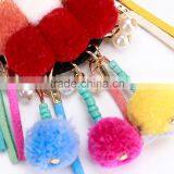 Bohemian Design Handmade Colorful Pompon Charm Earrings Jewelry thumbnail-4