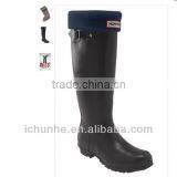 Pure Colour Adult &kids New Cheap Polar Fleece Rain Boots Warmer Factory thumbnail-5