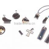Cute Animal Footprint Design Pendant Charms With Carbon Fiber Diy Keychains Pendant thumbnail-4
