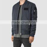 MGOO 2017 New Arrival Leader Jacket For Men Long Sleeves Rib Zip Up Rib Neck And Bottom Bulk Jackets thumbnail-4