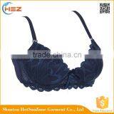 HSZ-58047 High Quality White Push Up Bra Fur Sexy Ladies Underwear Extreme Hot Lingerie thumbnail-3