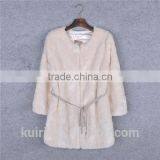 2016 Women Coat Long Faux Rabbit Fur Coat Price Factory Direct thumbnail-6