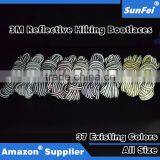 Reflective Striped Boot Laces Strings for Sports Athletic Shoes Sneakers Travel Boots and More thumbnail-5