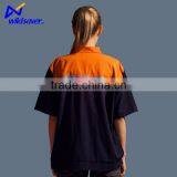 New Style Formal Reflective Safety Short Sleeve Uniform For Night Working thumbnail-6