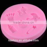 Wholesale Safety Baby-car Silicone Chocolate Mould,soap Mold,diy Cake Mould thumbnail-1