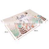 2016 Practical 1Pcs Fashion Kawaii Cartoon Rabbit Print Floor Mat Rectangle Carpet Doormats for Living Room Anti-Slip Rugs thumbnail-6