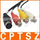 New Usb 2.0 Pc Transfer Av Vhs V8 Video for Audio Grabber Capture Card Dvd Maker Adapter With Snapshot Button thumbnail-2