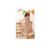 Wholesale Korean/Japanese Style Flounces Floral Printed Dress thumbnail-1