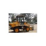 Compact wheel loader ZL08F with pallet fork