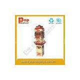 Vertical Snacks Supermarket Display Stand With UV Coating