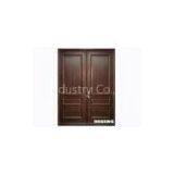 Eco-friendly Solid Timber Door With Lock , Handle , Hinges