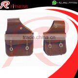 Motorcycle Saddle Tail Bags Luggage Studded PU Leather Motorbike Bag thumbnail-6