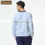New Arrival Qianxiu Wholesale V-neck Cardigan Men Nighty thumbnail-2