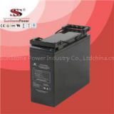 12V 55AH VG AGM Maintenance Free Rechargeable Lead Acid Deep Cycle Front Terminal Telecommunication UPS Battery