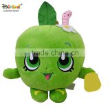 Aipinqi CAPG01 customized green apple plush pillow