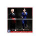 Martial Arts Clothing Black/blue V-neck Taekwondo Uniform Taekwondo Broek thumbnail-1