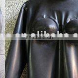 Inflatable Breasts Latex Catsuit