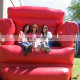 Red Inflatable Advertising Sofa Model