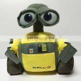Cartoon Character Wall-E Plush Car Toy Yellow Robot Big Eyes thumbnail-1