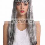 Carnival Black White Grey Party Wigs P-W221 thumbnail-4
