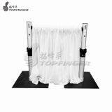 6'-10' Crossbar Drape Support Backdrop Pipe Drape With Base Plate thumbnail-2