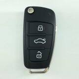 3 Button Audi Remote Control Flip Key for A4 231G thumbnail-3