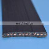 10 Core Special Pvc Flat Elevator Travel Cable With 2 Steel Wires thumbnail-1