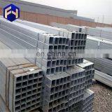 New Design 1" gi Pipes Rates High Quality Astm A500 Erw Galvanized Square Steel Tube With Great Price