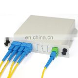 Plug-Type Fiber Optical PLC Splitter 1*8 1x8 LGX Box Module LC SC ST Connector For FTTH GPON EPON CATV