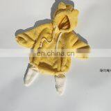 Ins Fashion Baby Kids Clothes Winter Soft Velvet Cute Pattern Long Sleeve Coat 2020 thumbnail-2