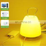 Portable Mushroom Night Light Remote Toggle Switch 3 Color Changing LED For Kids thumbnail-6