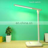 Flexible Hotel Led Desk Reading Book Light Dimming Lamp With Usb Charging Port Office Desk Foldable Lamp Touch Control thumbnail-5