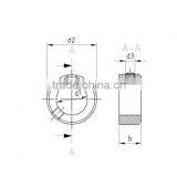 Adjusting Rings With Set Screw DIN 914 A2 M 8X10 A2A Stainless Steel thumbnail-2